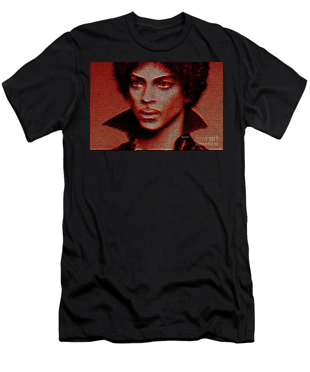 T-shirt pour homme (coupe ajustée) - Prince - Tribute In Red