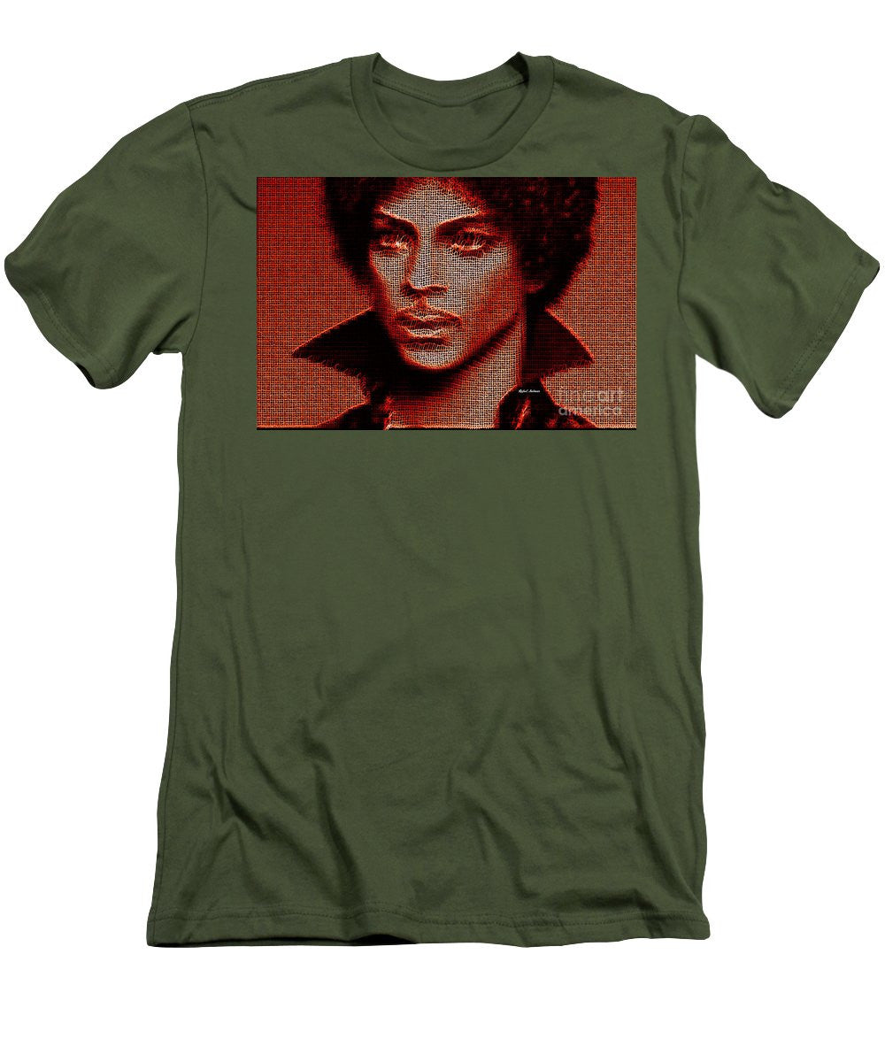 T-shirt pour homme (coupe ajustée) - Prince - Tribute In Red