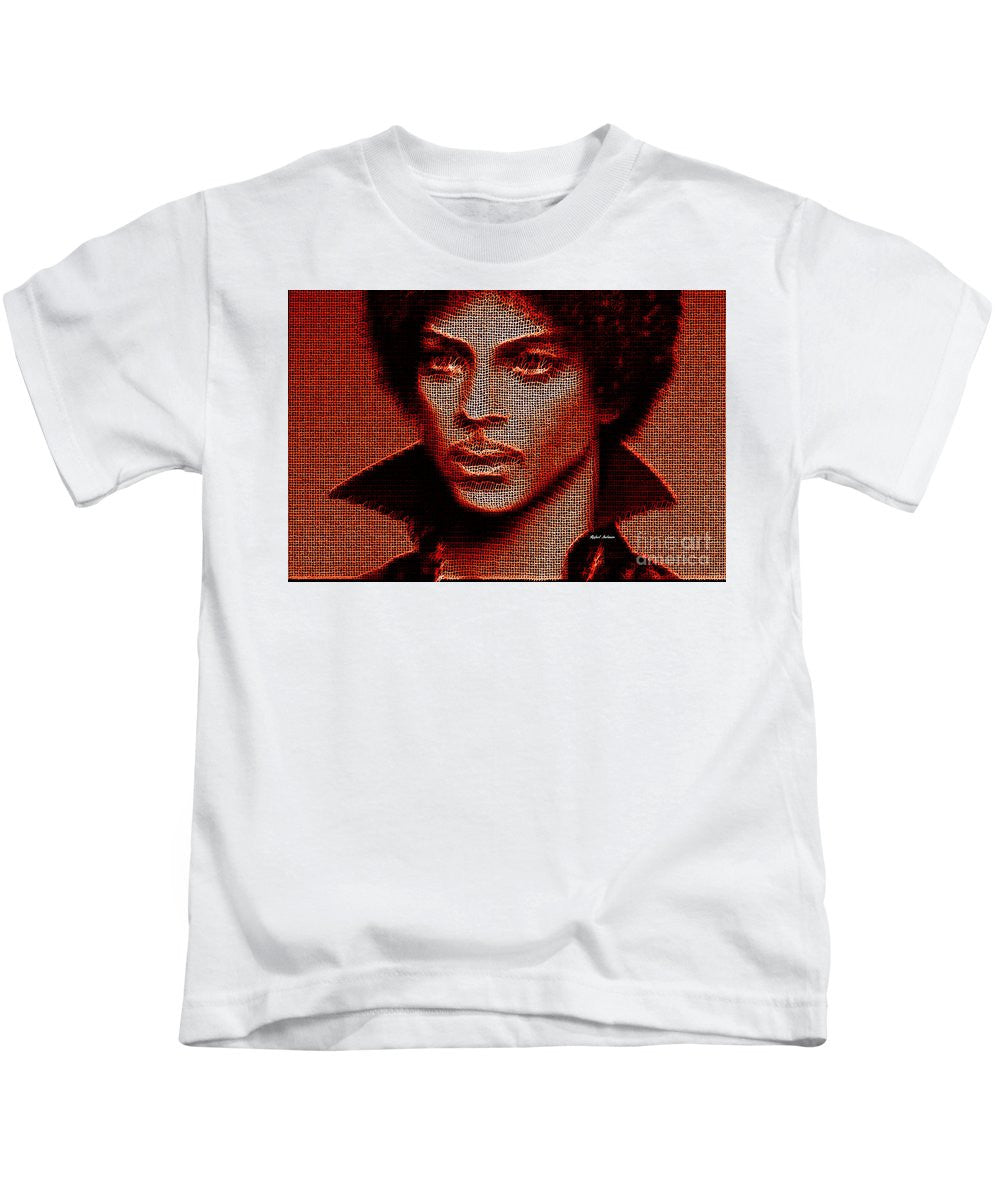 Kids T-Shirt - Prince - Tribute In Red