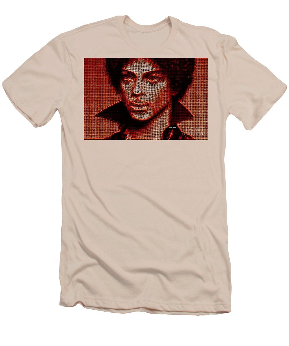 T-shirt pour homme (coupe ajustée) - Prince - Tribute In Red