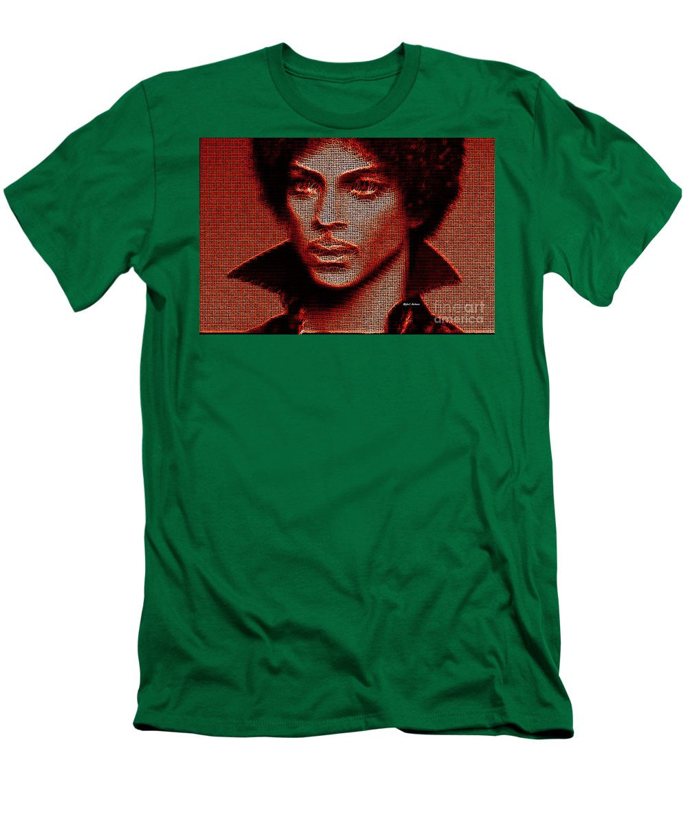 T-shirt pour homme (coupe ajustée) - Prince - Tribute In Red