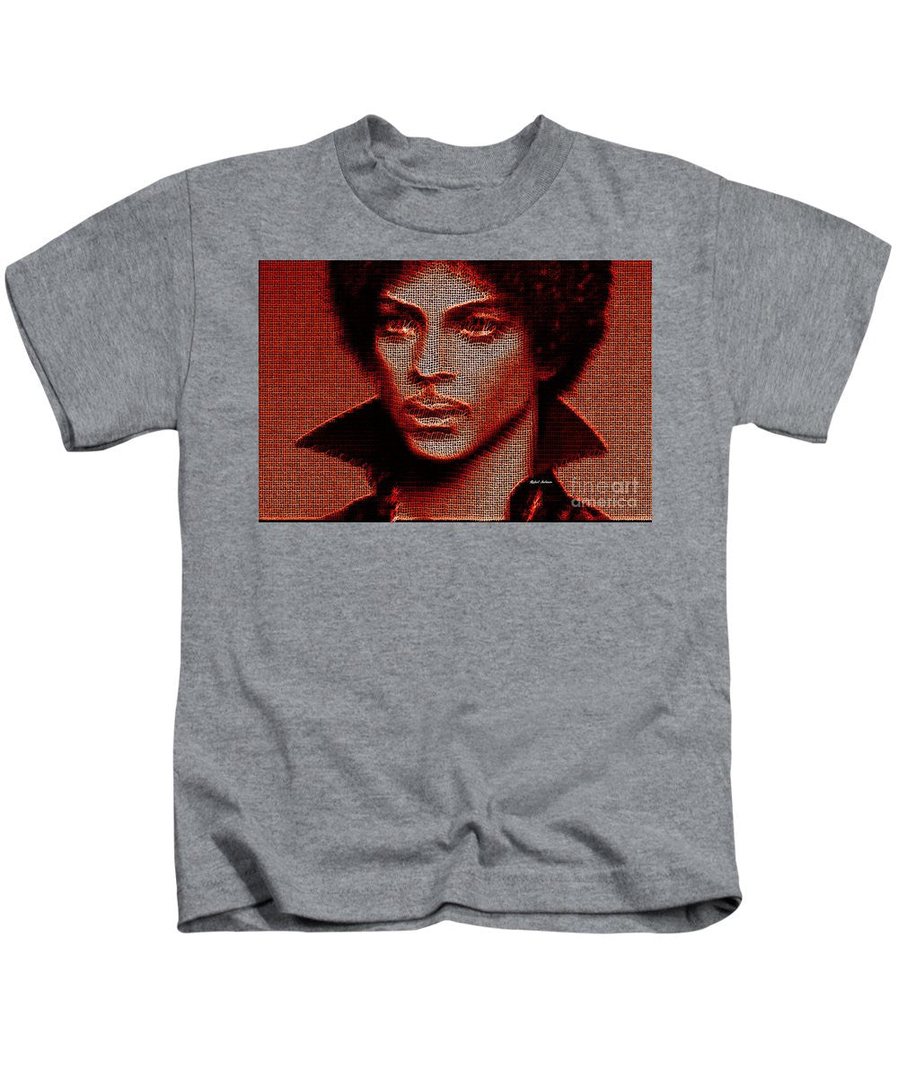 Kids T-Shirt - Prince - Tribute In Red