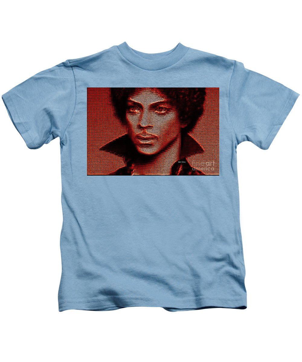 Kids T-Shirt - Prince - Tribute In Red