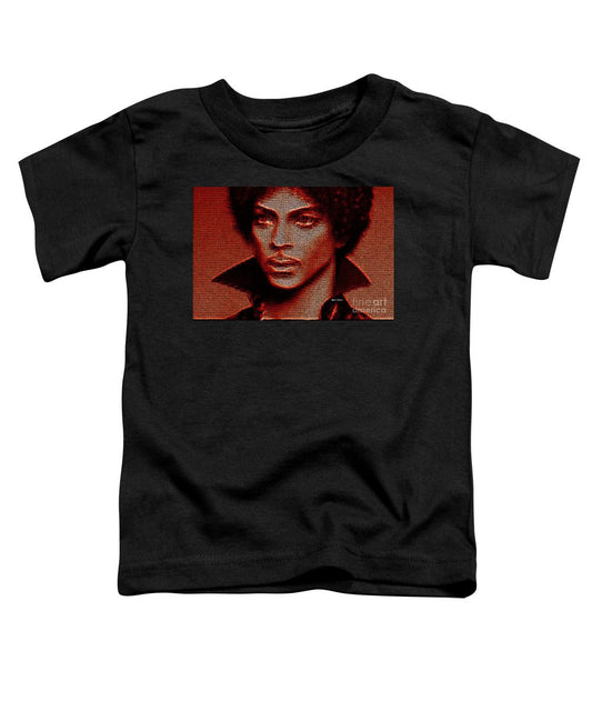 Toddler T-Shirt - Prince - Tribute In Red