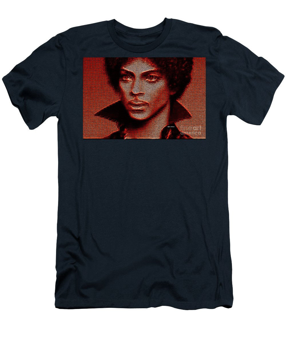 T-shirt pour homme (coupe ajustée) - Prince - Tribute In Red