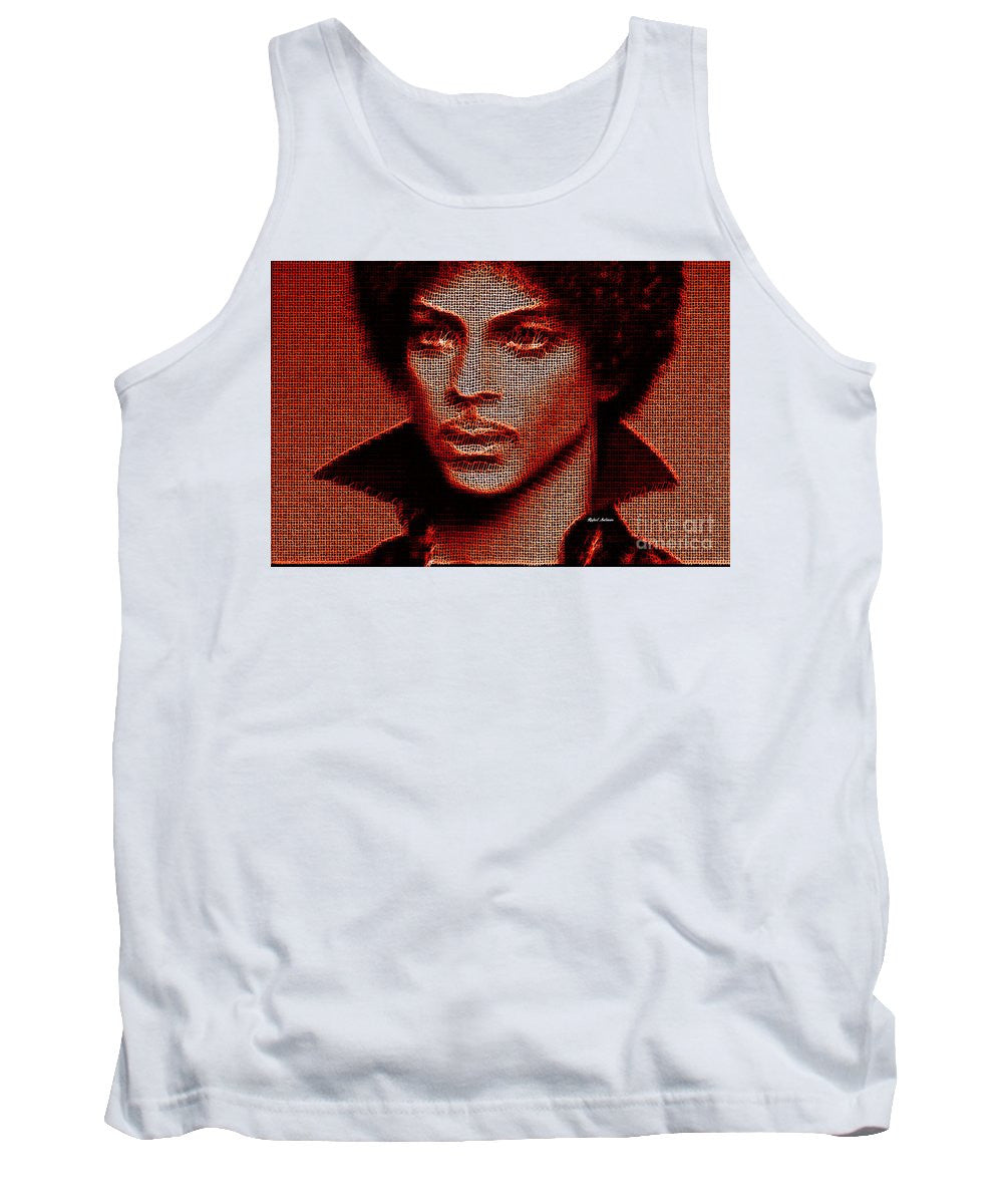 Tank Top - Prince - Tribute In Red