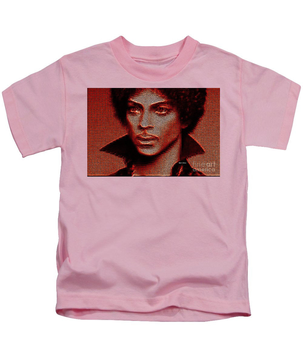 Kids T-Shirt - Prince - Tribute In Red