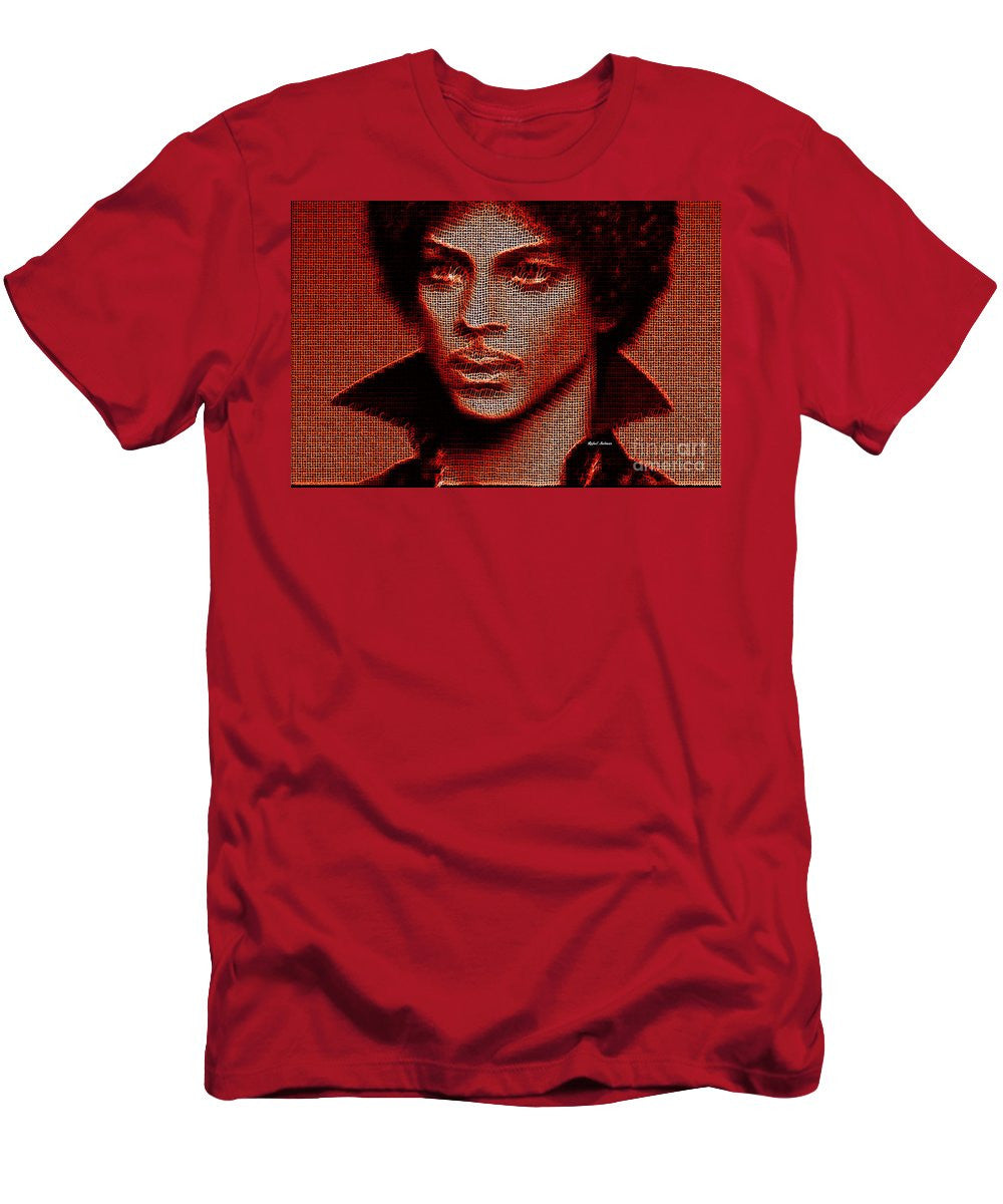 T-shirt pour homme (coupe ajustée) - Prince - Tribute In Red