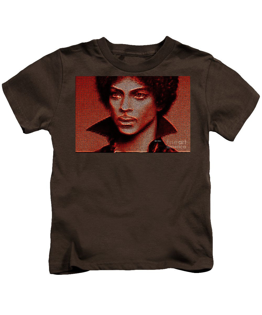 Kids T-Shirt - Prince - Tribute In Red