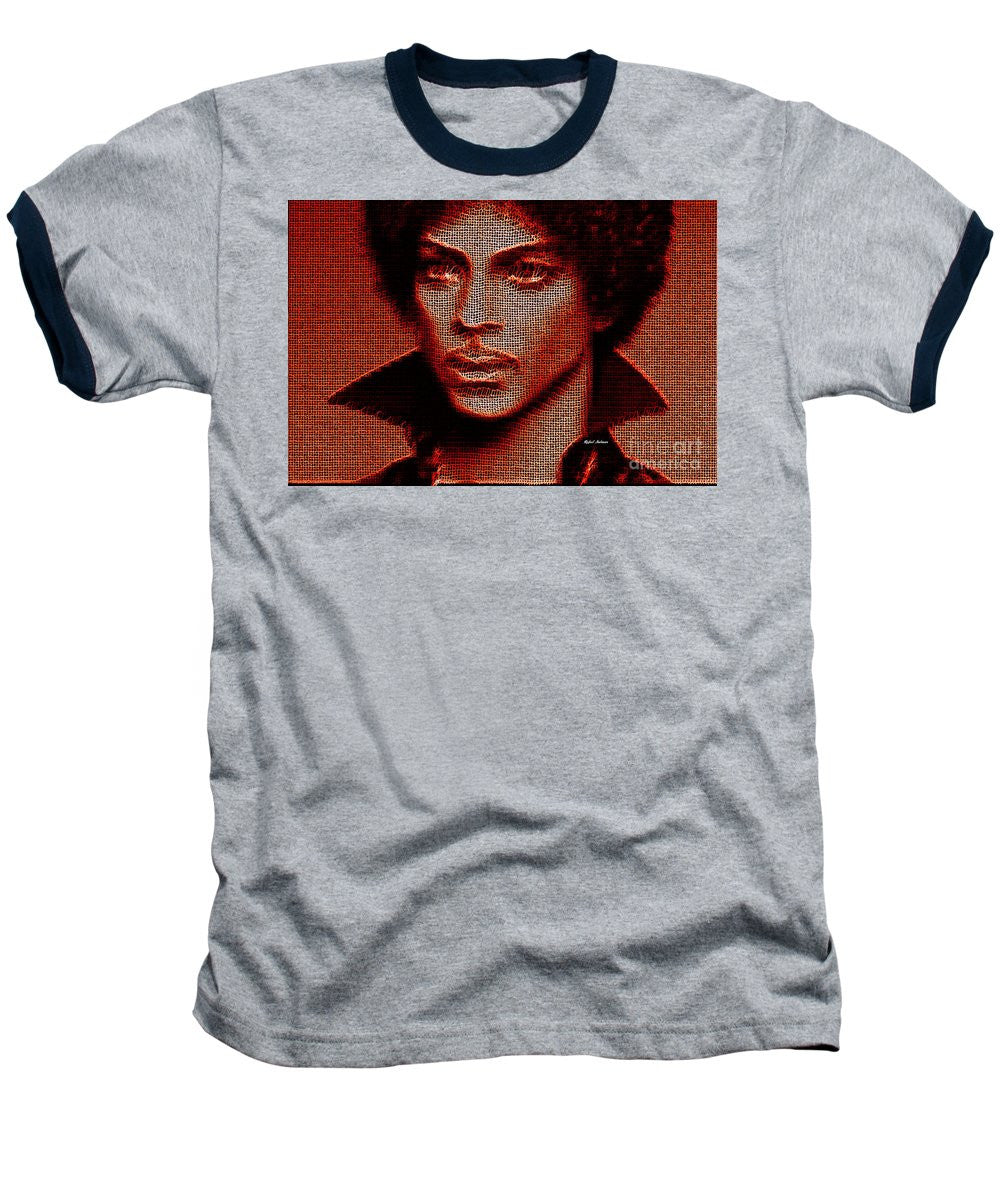 Baseball T-Shirt - Prince - Tribute In Red