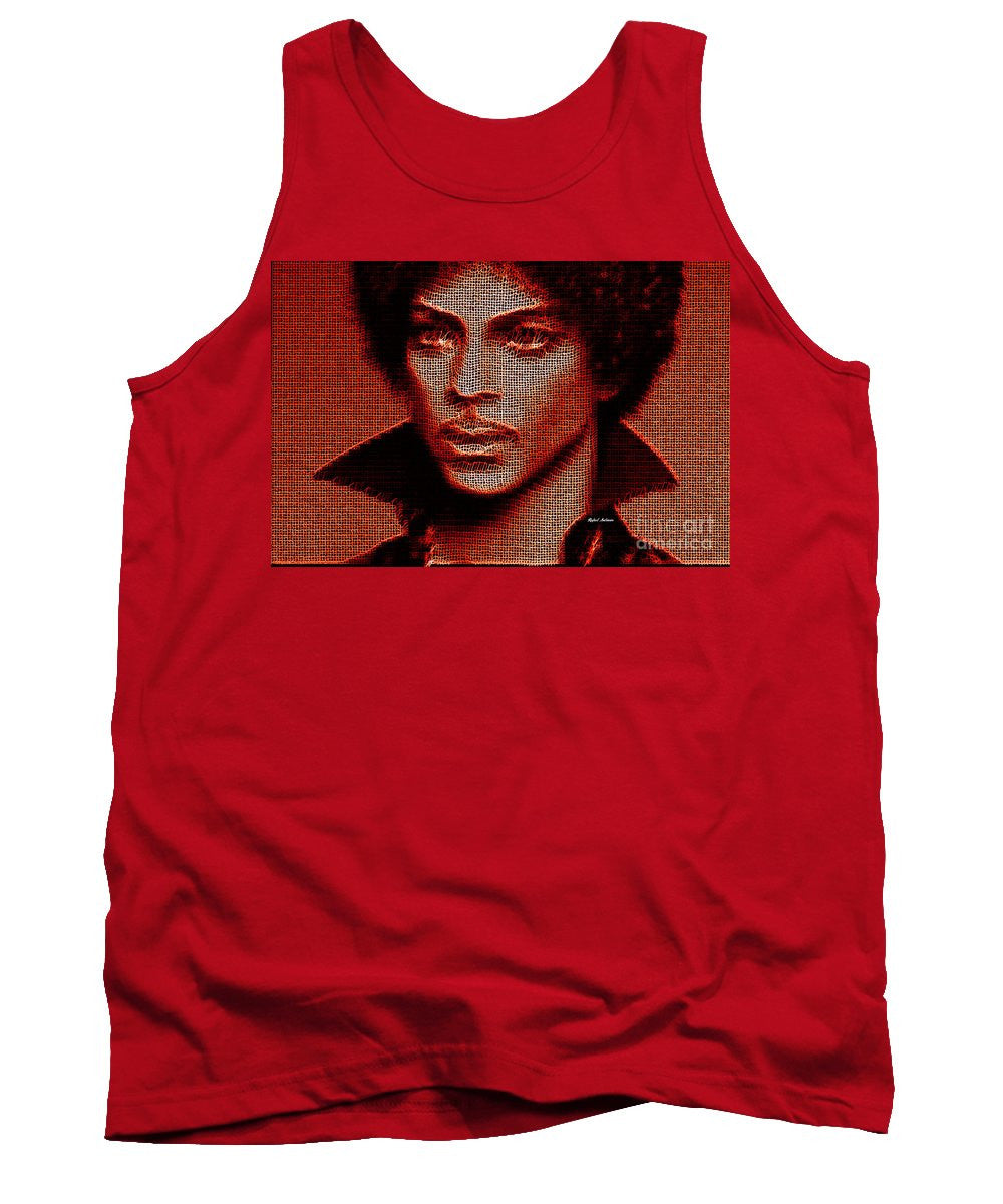 Tank Top - Prince - Tribute In Red