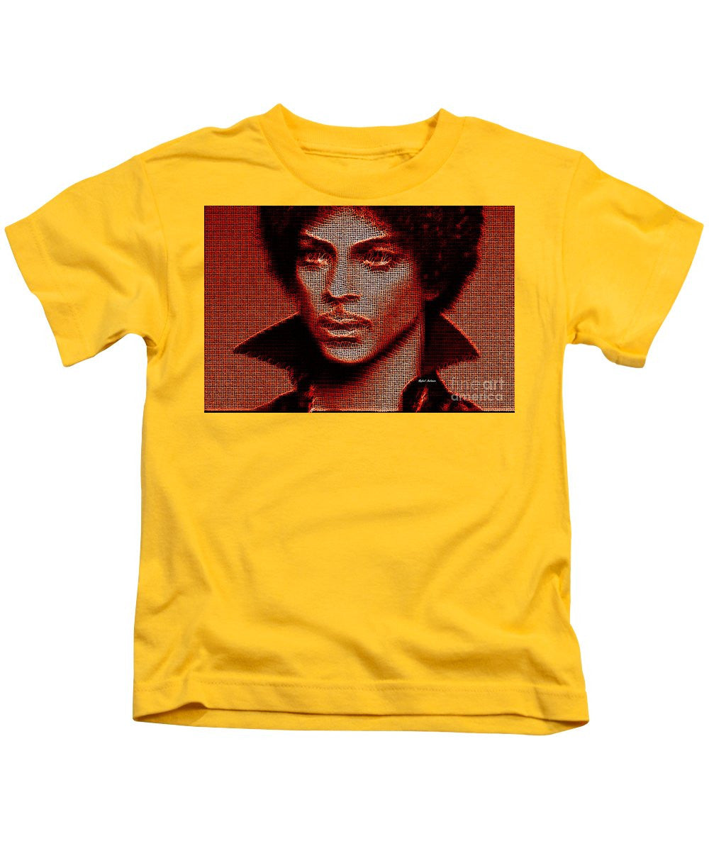 Kids T-Shirt - Prince - Tribute In Red