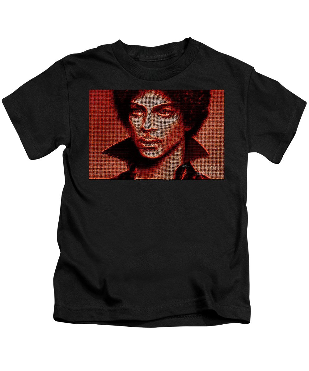 Kids T-Shirt - Prince - Tribute In Red