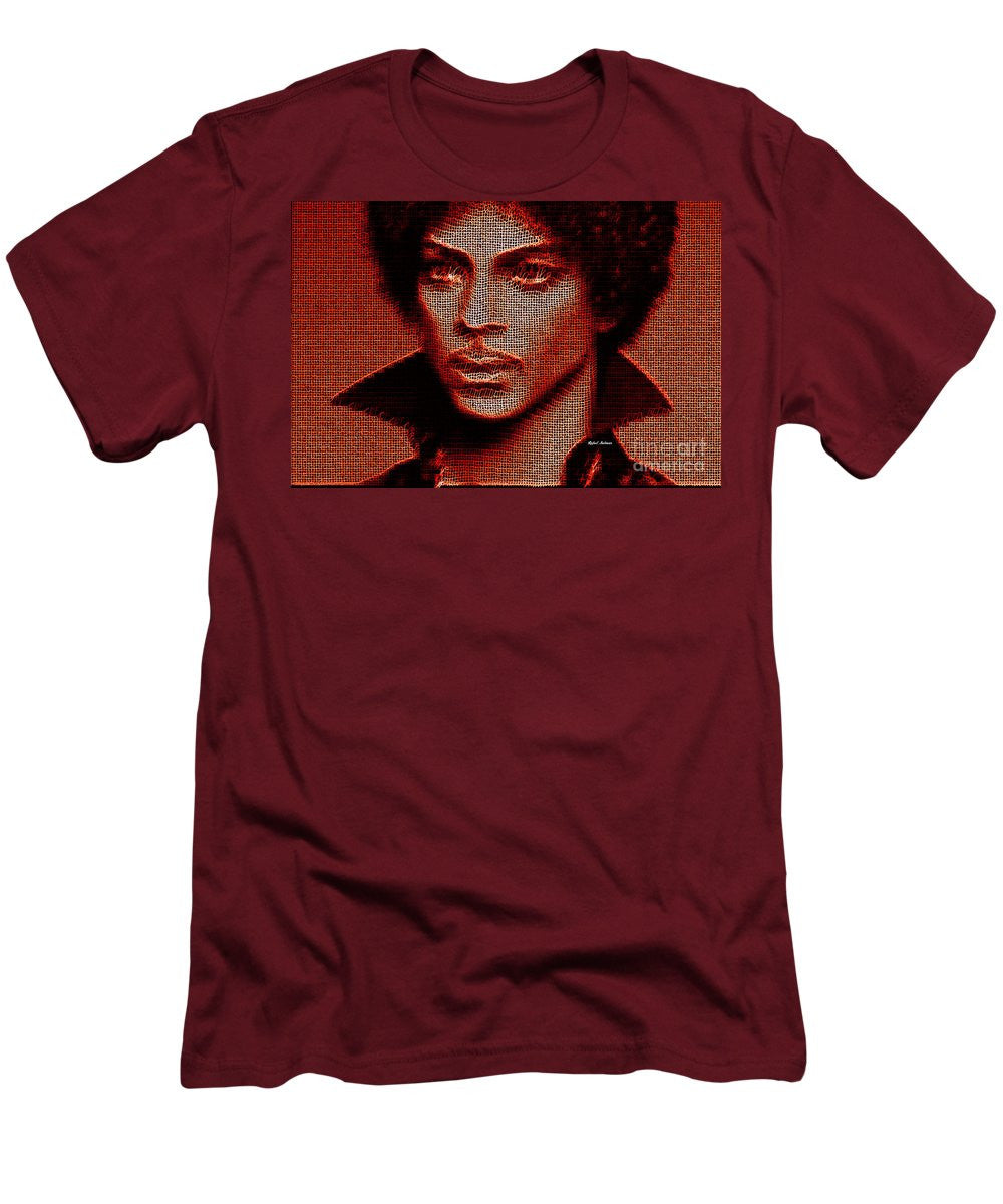 T-shirt pour homme (coupe ajustée) - Prince - Tribute In Red