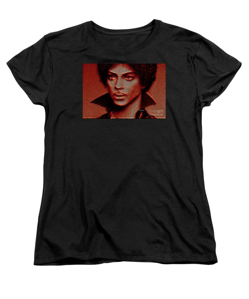 Women's T-Shirt (Standard Cut) - Prince - Tribute In Red