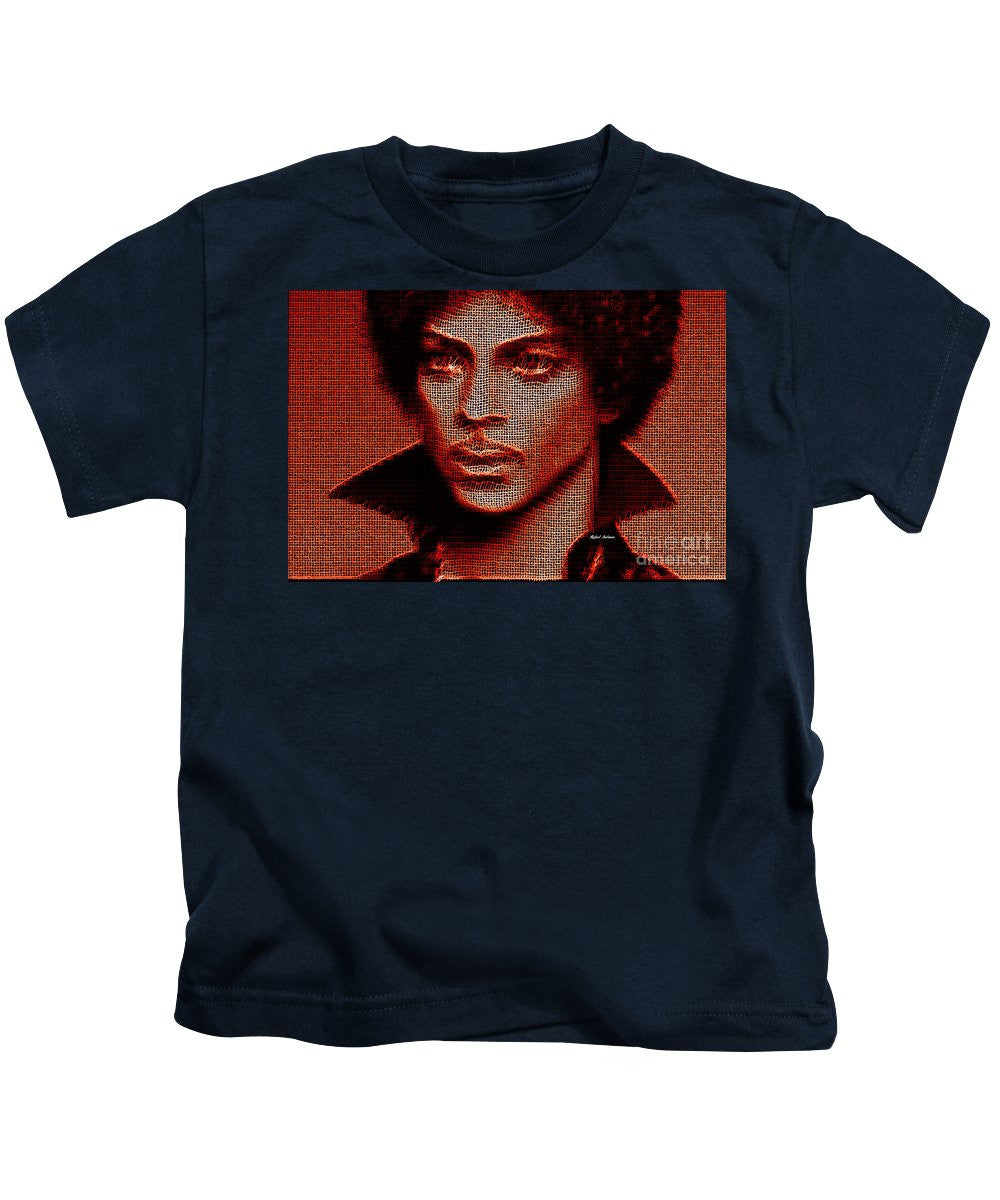 Kids T-Shirt - Prince - Tribute In Red