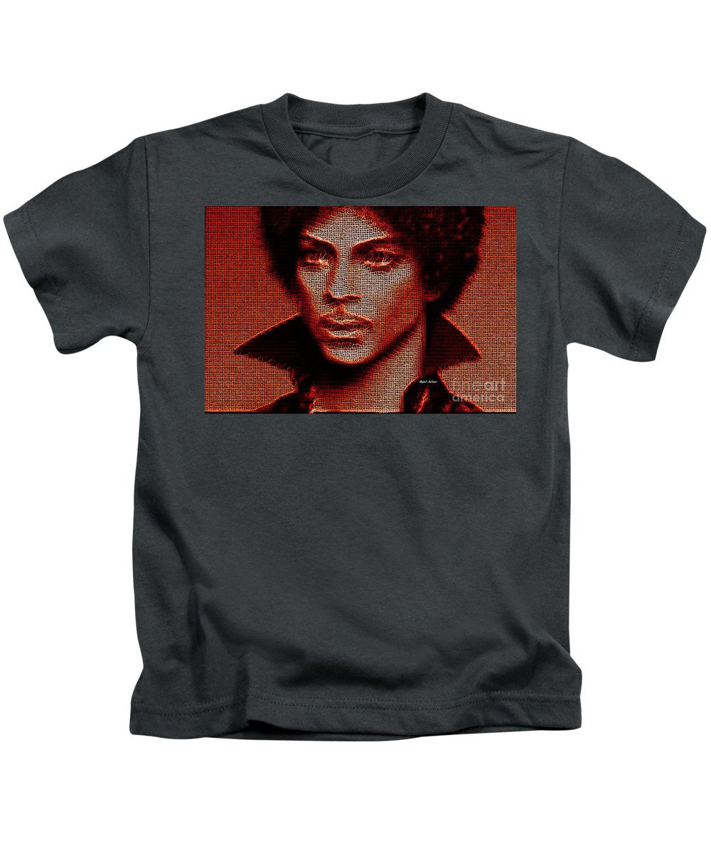 Kids T-Shirt - Prince - Tribute In Red