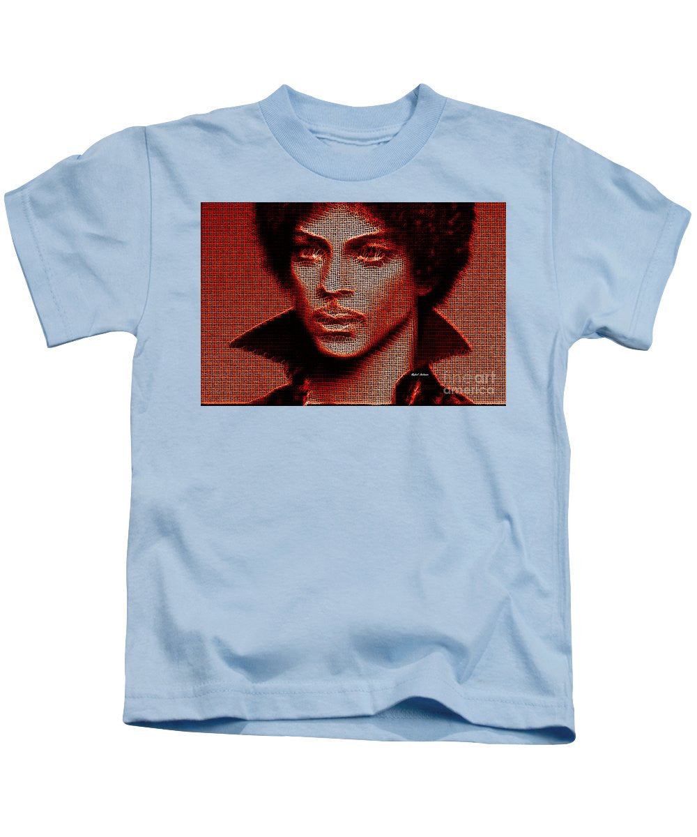 Kids T-Shirt - Prince - Tribute In Red