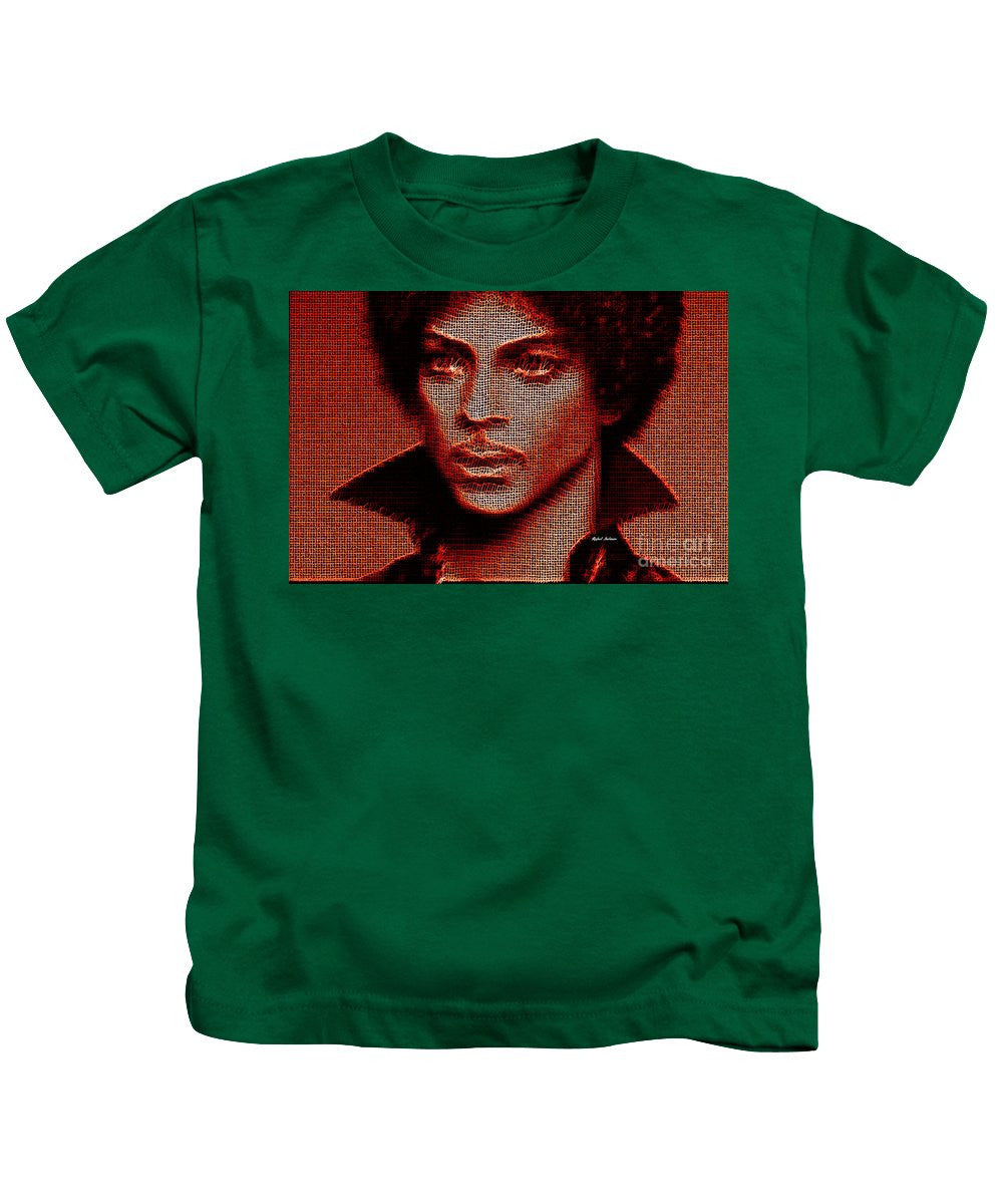 Kids T-Shirt - Prince - Tribute In Red