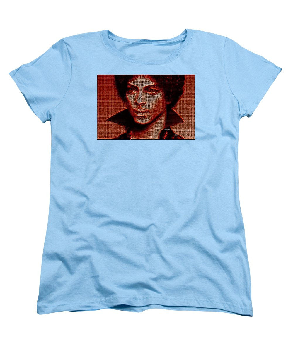 Women's T-Shirt (Standard Cut) - Prince - Tribute In Red