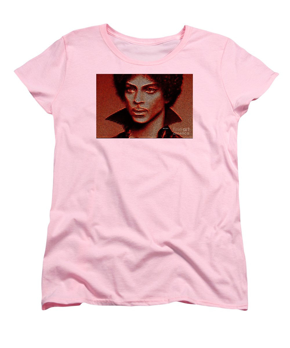 Women's T-Shirt (Standard Cut) - Prince - Tribute In Red