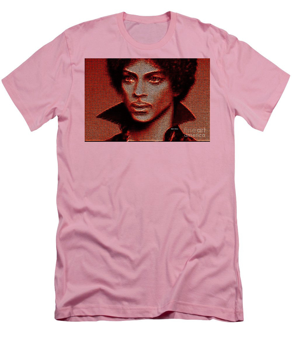 T-shirt pour homme (coupe ajustée) - Prince - Tribute In Red