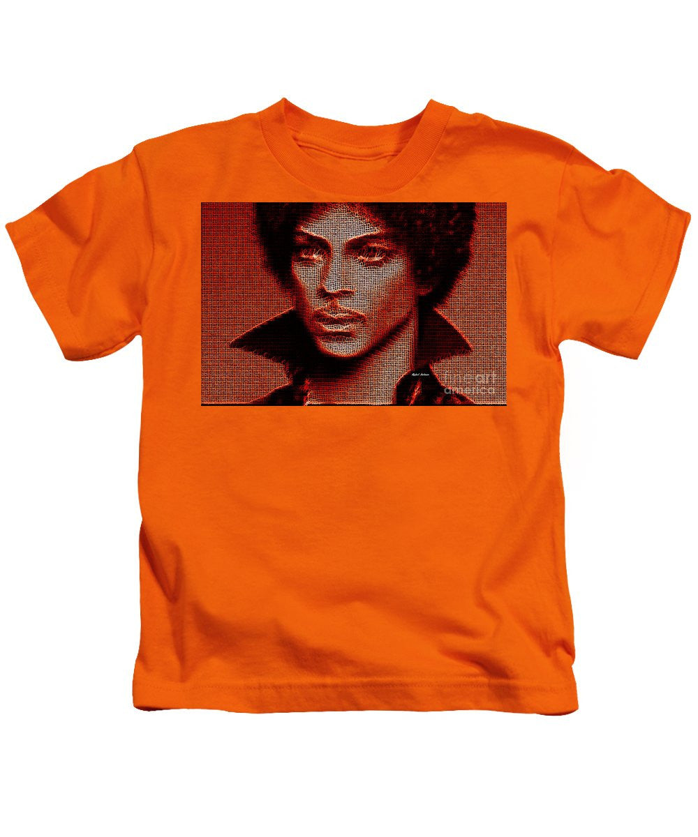 Kids T-Shirt - Prince - Tribute In Red