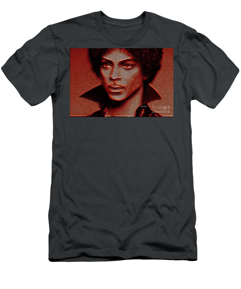 T-shirt pour homme (coupe ajustée) - Prince - Tribute In Red