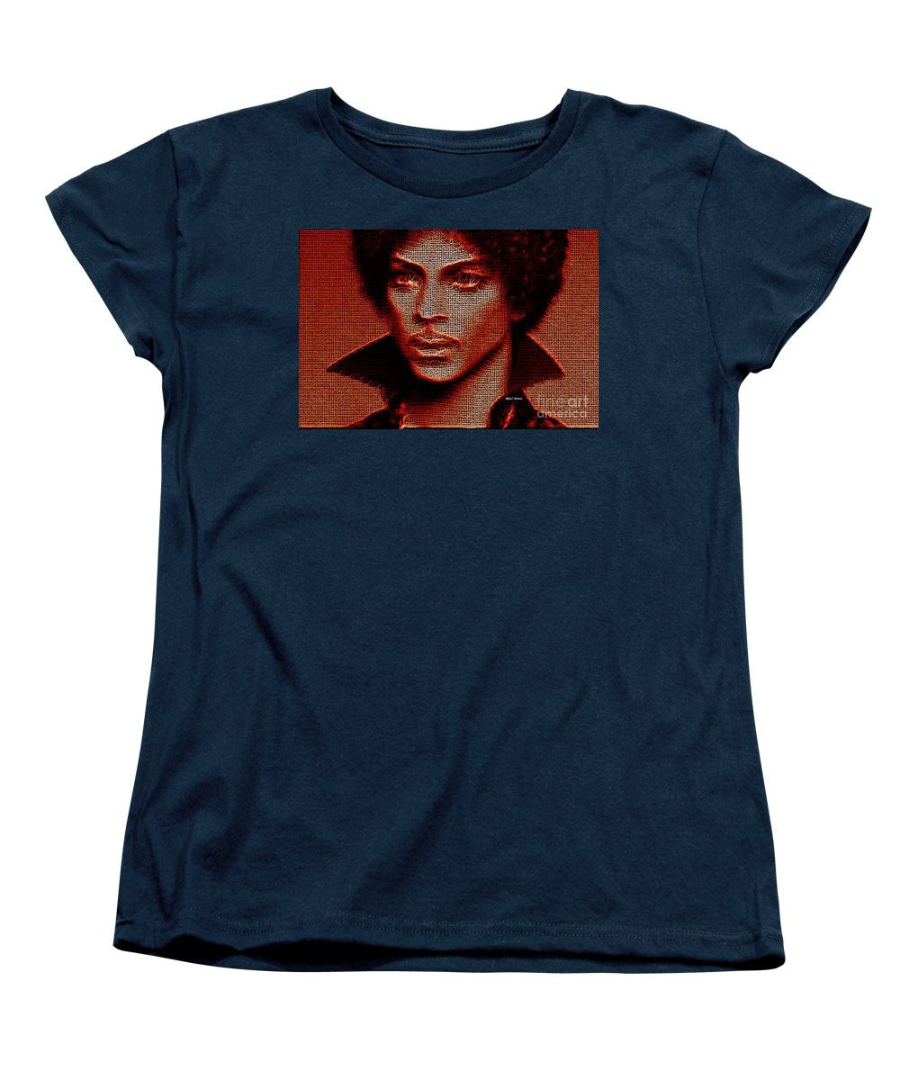 Women's T-Shirt (Standard Cut) - Prince - Tribute In Red