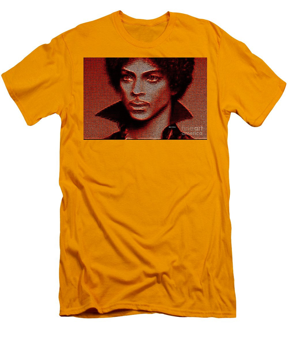 T-shirt pour homme (coupe ajustée) - Prince - Tribute In Red