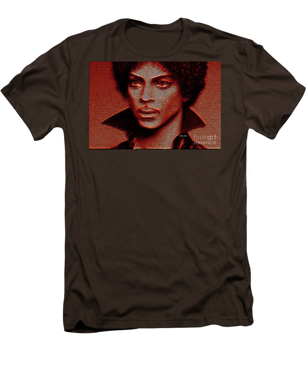 T-shirt pour homme (coupe ajustée) - Prince - Tribute In Red