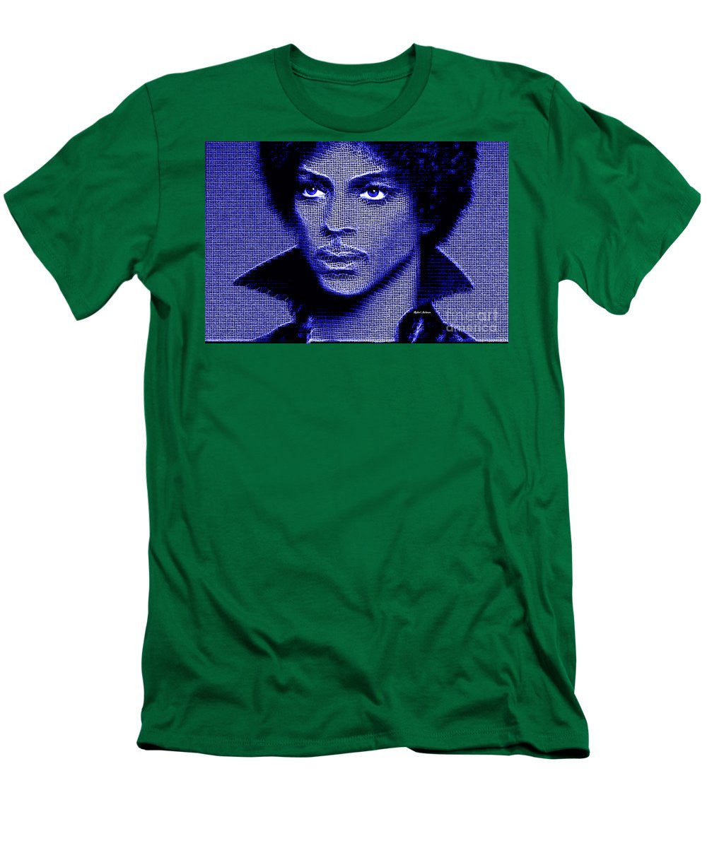 T-shirt pour homme (coupe ajustée) - Prince - Tribute In Royal Blue