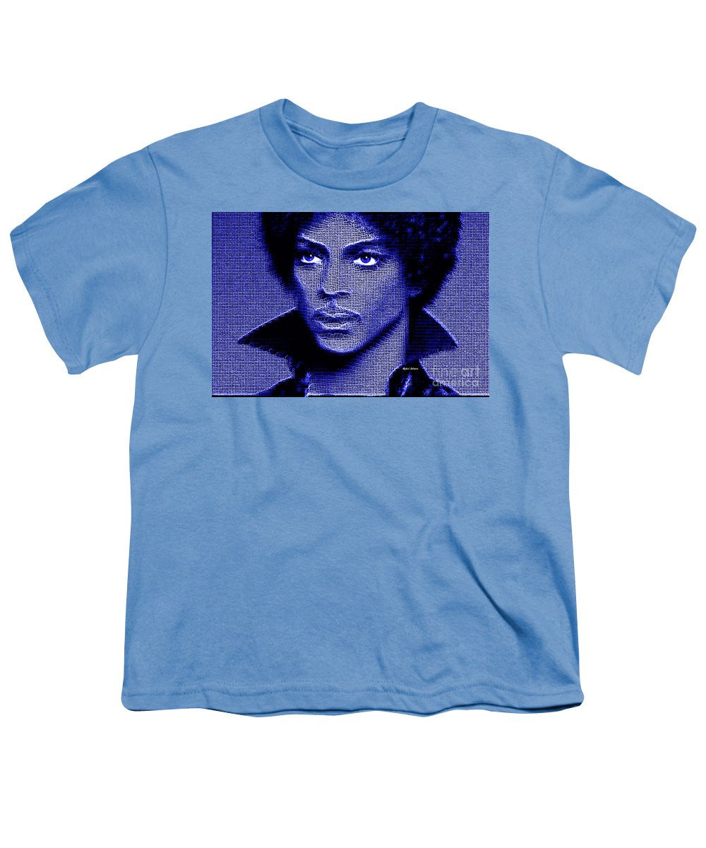 Youth T-Shirt - Prince - Tribute In Royal Blue