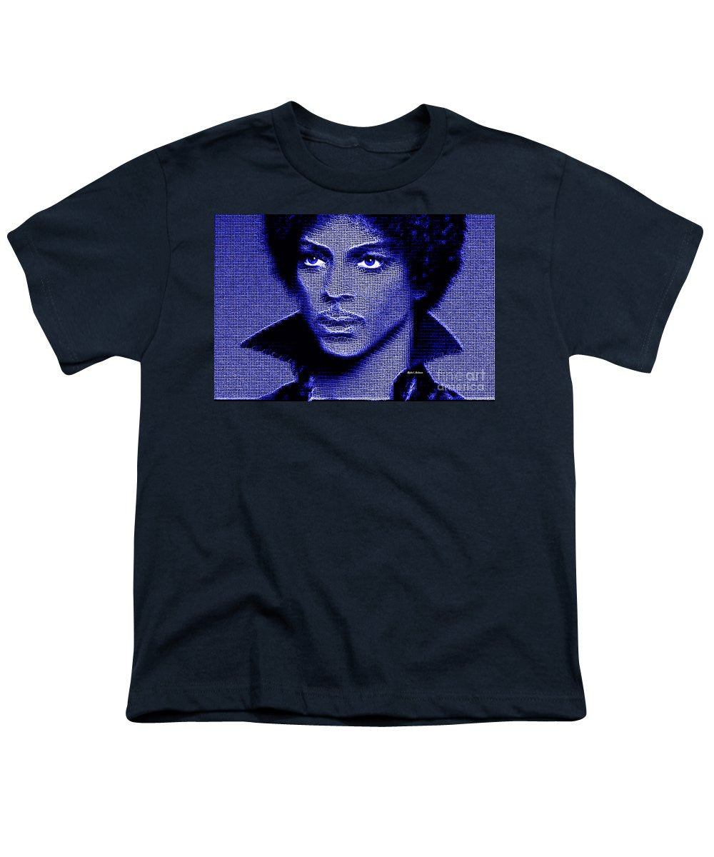 Youth T-Shirt - Prince - Tribute In Royal Blue