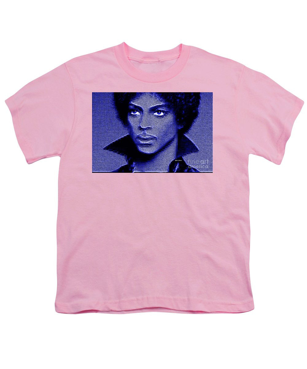 Youth T-Shirt - Prince - Tribute In Royal Blue