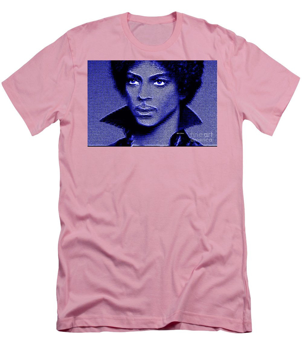 T-shirt pour homme (coupe ajustée) - Prince - Tribute In Royal Blue