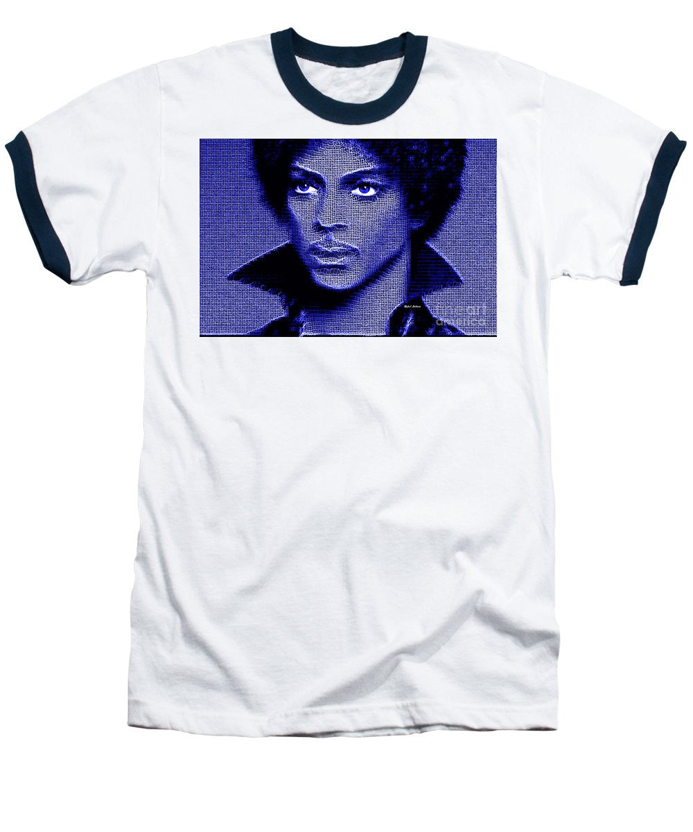 Baseball T-Shirt - Prince - Tribute In Royal Blue