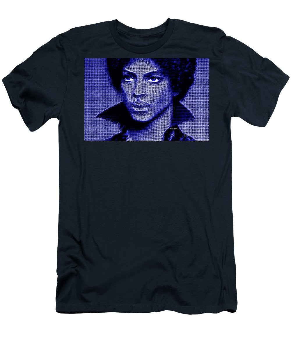 T-shirt pour homme (coupe ajustée) - Prince - Tribute In Royal Blue