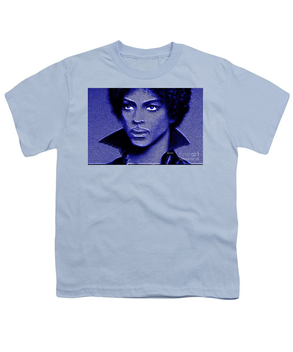 Youth T-Shirt - Prince - Tribute In Royal Blue