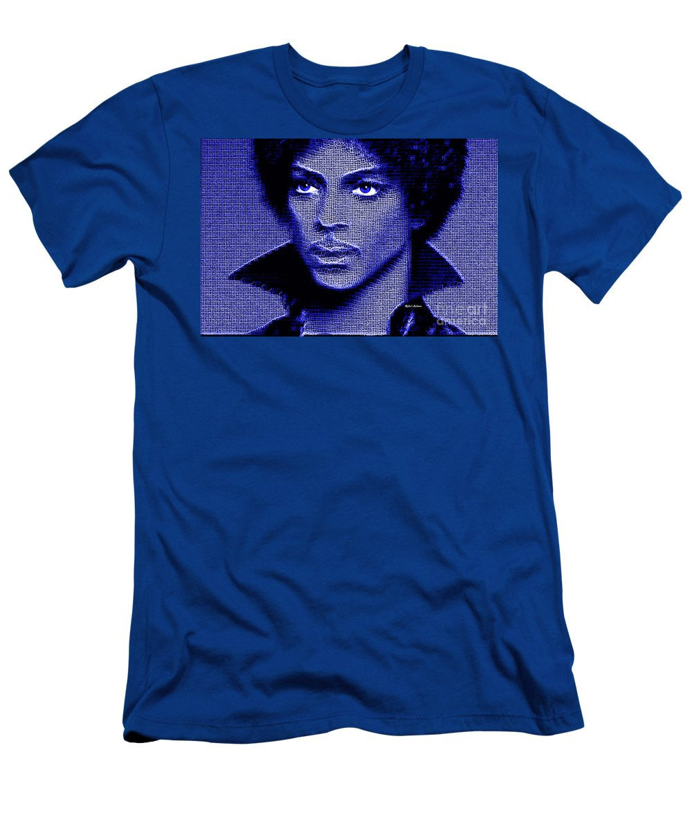 T-shirt pour homme (coupe ajustée) - Prince - Tribute In Royal Blue