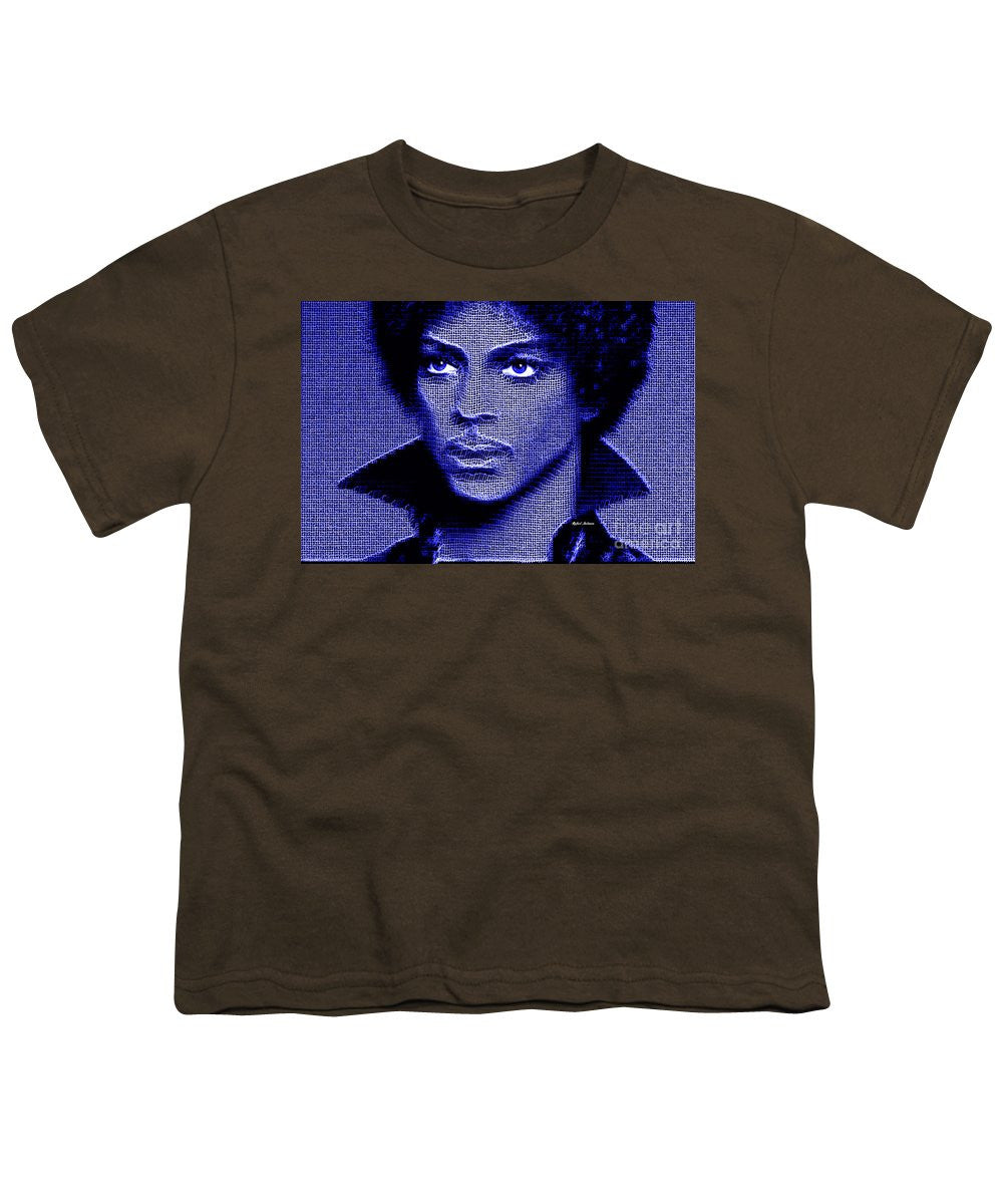 Youth T-Shirt - Prince - Tribute In Royal Blue