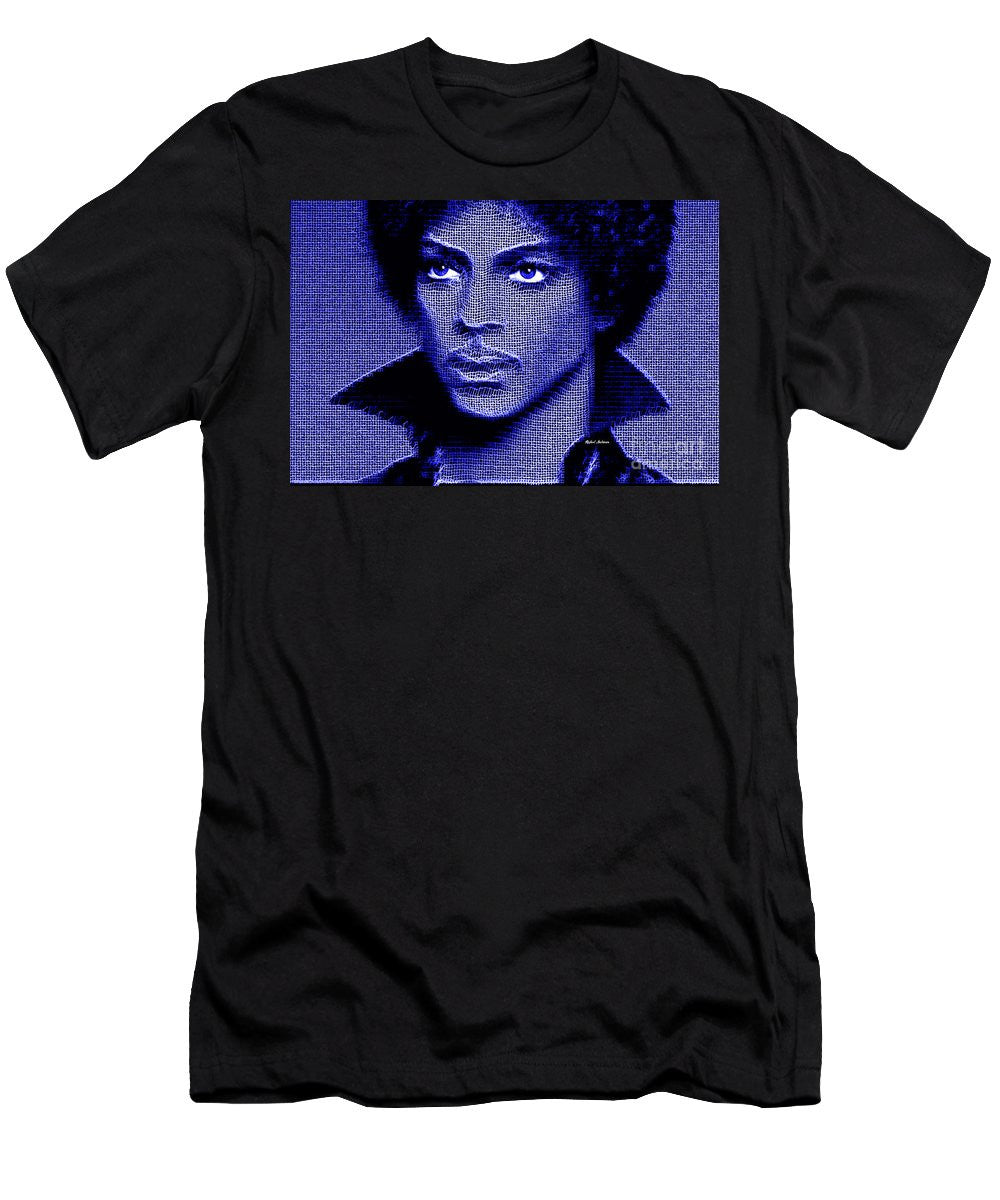 T-shirt pour homme (coupe ajustée) - Prince - Tribute In Royal Blue