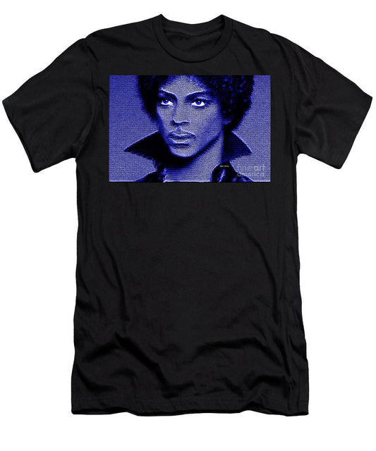 T-shirt pour homme (coupe ajustée) - Prince - Tribute In Royal Blue