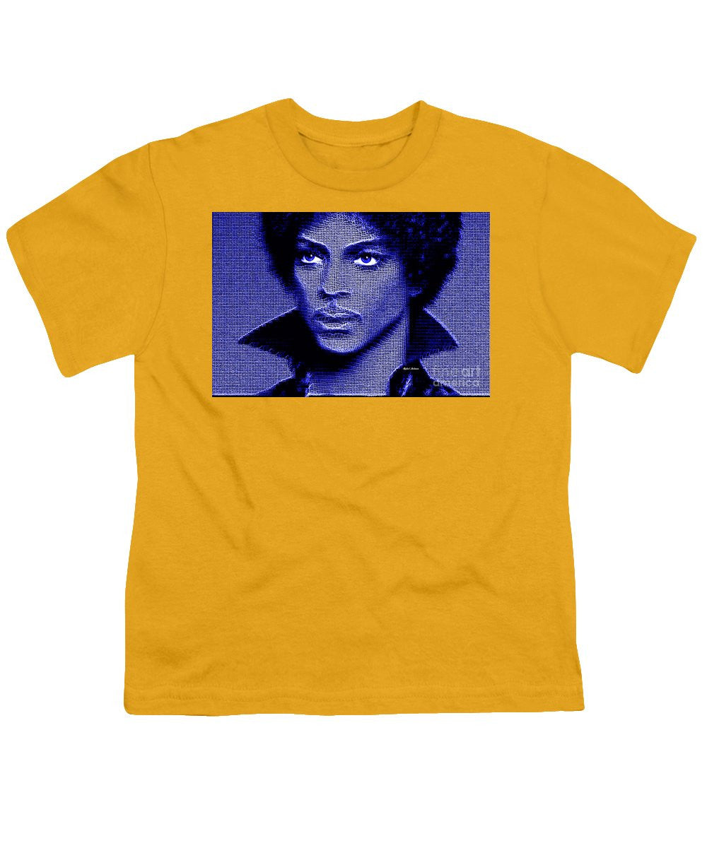 Youth T-Shirt - Prince - Tribute In Royal Blue