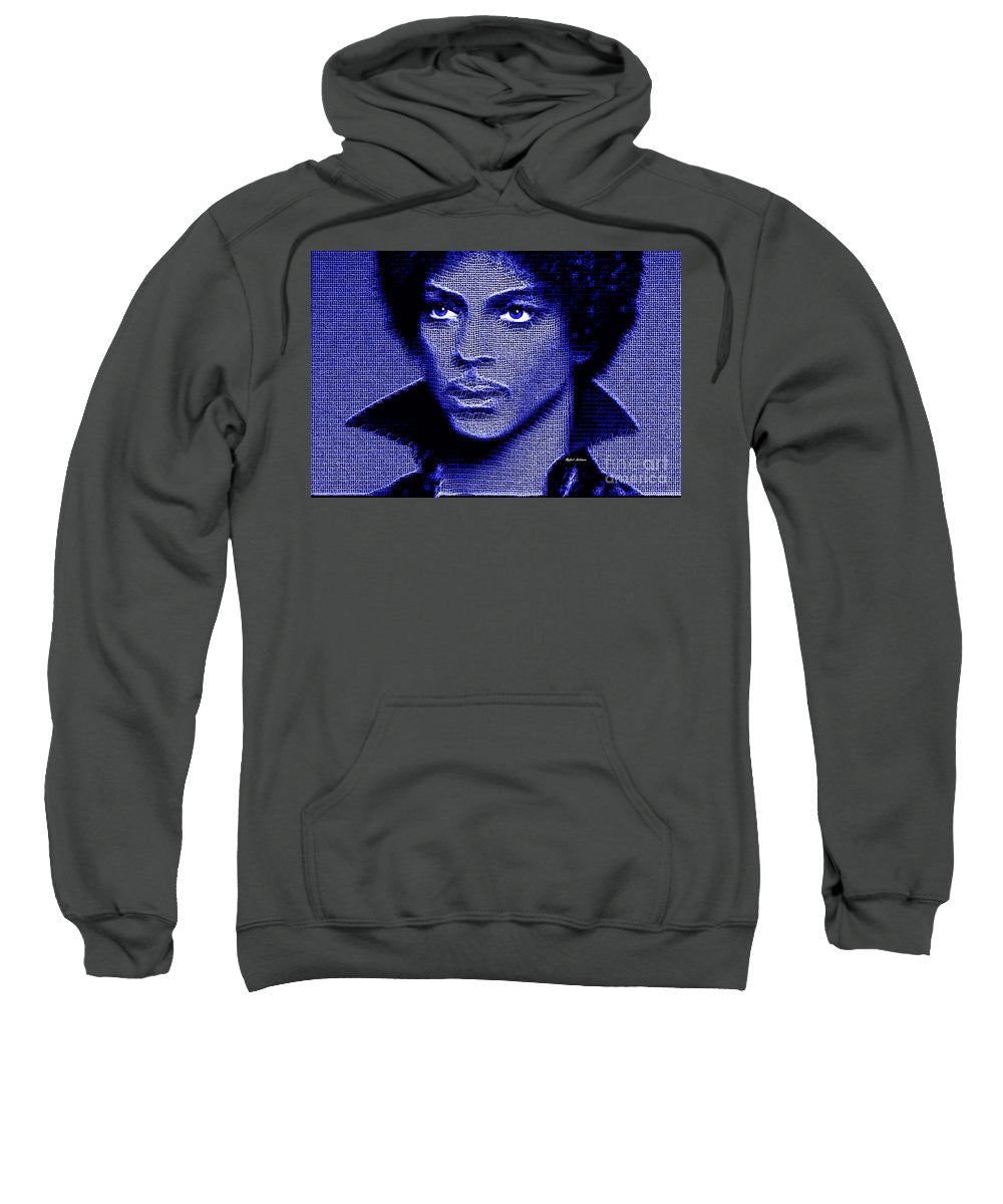 Sweatshirt - Prince - Tribute In Royal Blue