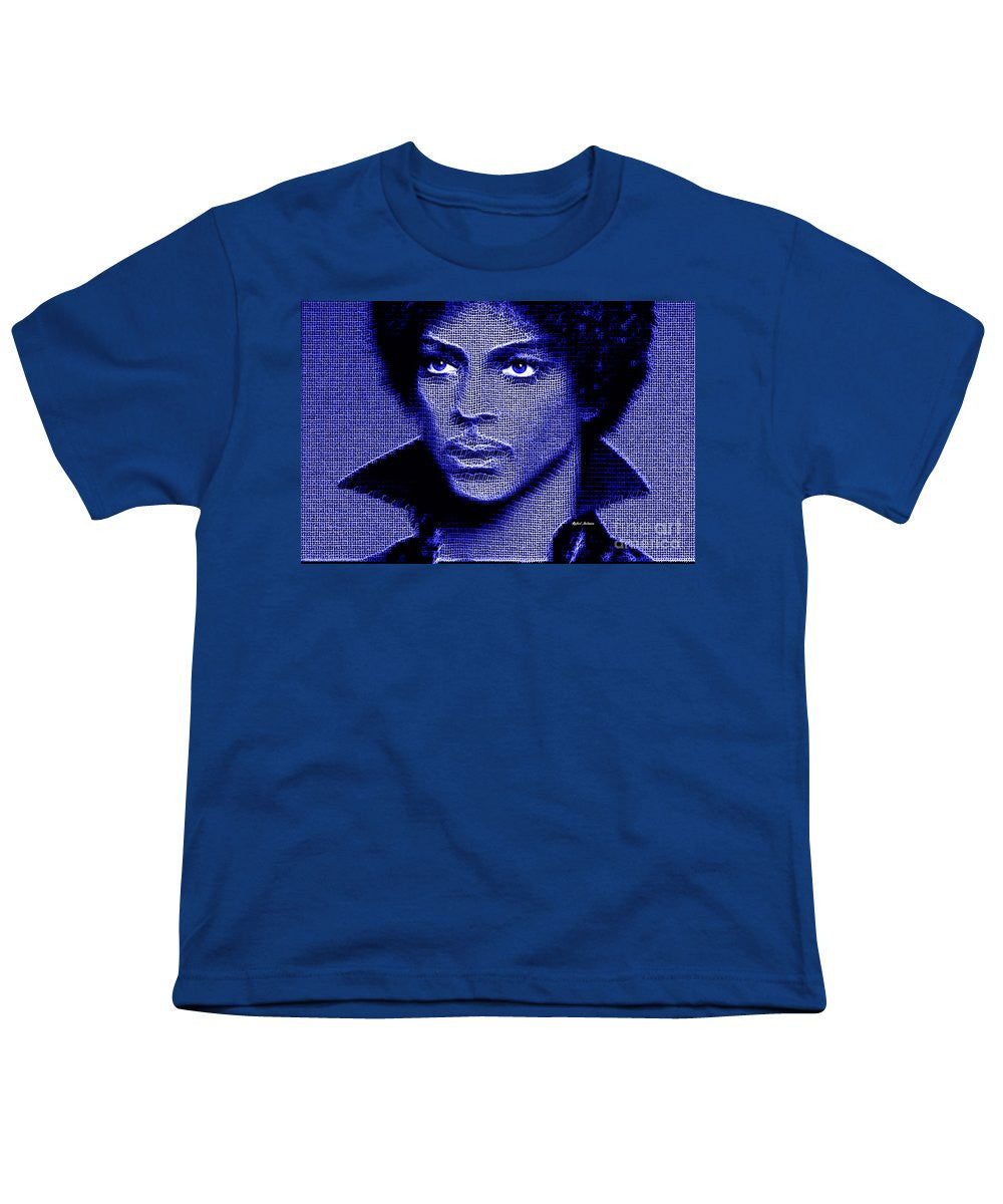 Youth T-Shirt - Prince - Tribute In Royal Blue