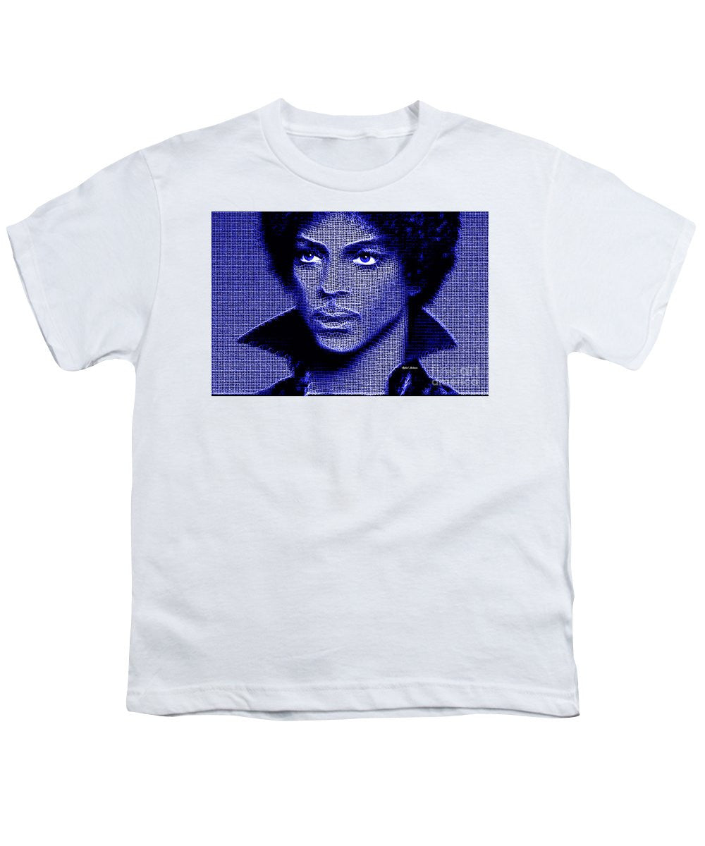 Youth T-Shirt - Prince - Tribute In Royal Blue