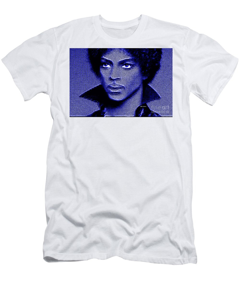 T-shirt pour homme (coupe ajustée) - Prince - Tribute In Royal Blue