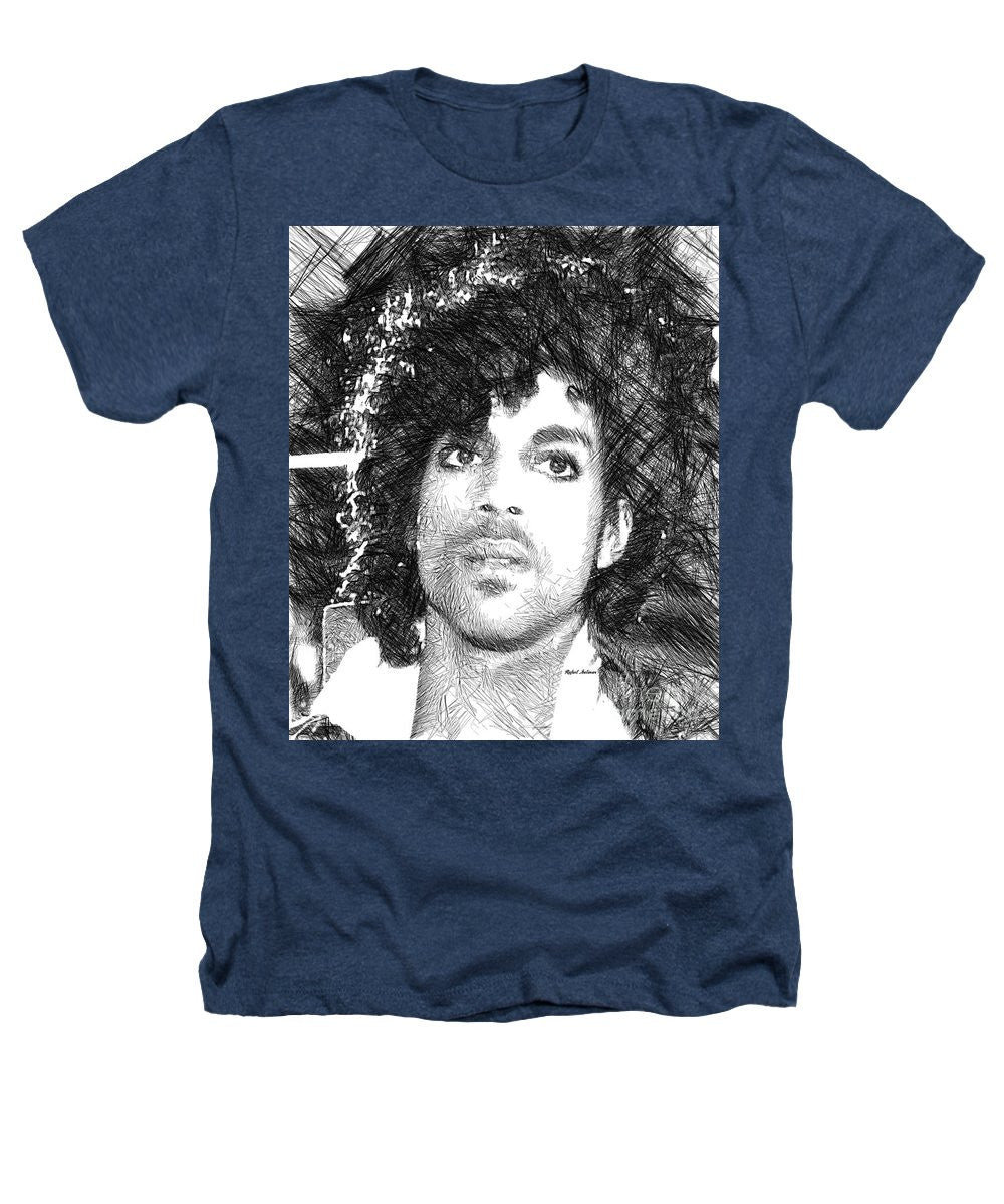 Heathers T-Shirt - Prince - Tribute Sketch In Black And White 3