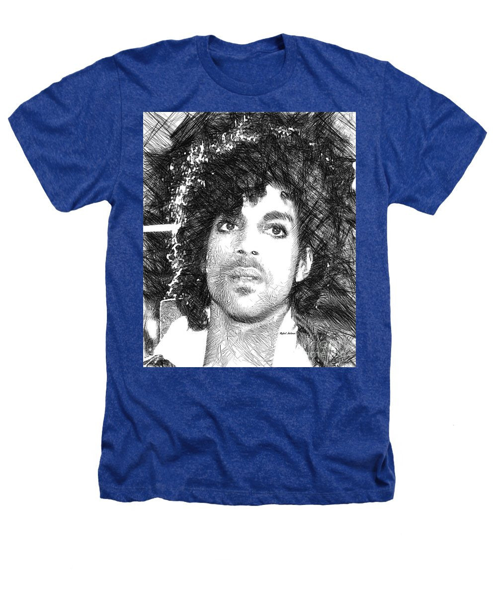 Heathers T-Shirt - Prince - Tribute Sketch In Black And White 3